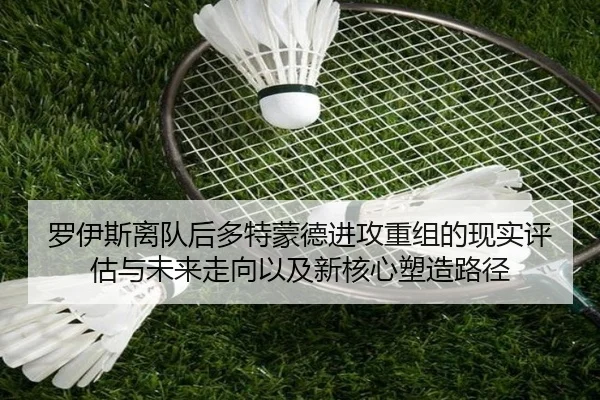 罗伊斯离队后多特蒙德进攻重组的现实评估与未来走向以及新核心塑造路径
